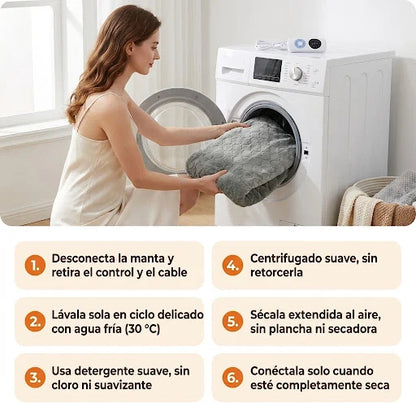 Manta Inteligente de Felpa